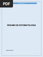 Resumo de Estomatologia