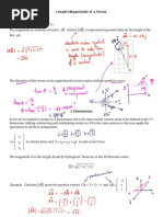 3.8 Vector Magnitude and Dot Product