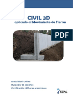 Pack Civil 3d Movimiento de Tierras