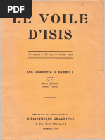 Le Voile D Isis 4s v35 n127 1930 Juillet