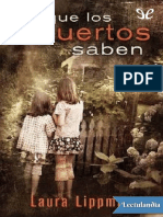 Lo Que Los Muertos Saben - Laura Lippman