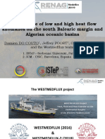 Co Existence of Low and High Heat Flow Anomalies On The South Balearic Margin and Algerian Oceanic Basins