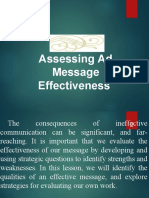 6 Evaluating Message