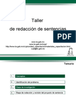 Taller de Redaccion de Sentencias 26012012 22 Feb