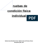 Pruebas de Condición Física Individual