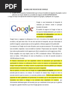 CASO MODELO DE NEGOCIO DE GOOGLE DESARROLLAR EN CLASE-Sesión 06