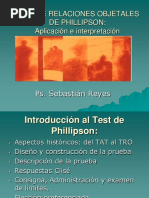 Test de Relaciones Objetales de Phillipson: Aplicación e Interpretación