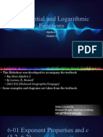 Algebra 2 06 Exponential and Logarithmic Functions 2