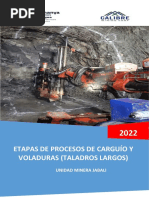 Informe Proceso de Voladura 2022