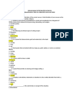 Diagnostic Test Creative Nonfiction With Answer Key