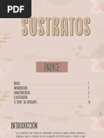 Catalogo de Sustratos