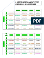 Correcciones Horario Juilliard-Presencial 2022