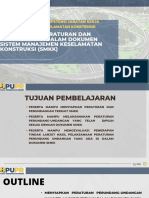 Modul 1 - Menerapkan Peraturan Dan Perundangan Sistem Manajemen Keselamatan Konstruksi