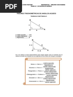 Clase Tercero Razones Trigonometricas