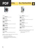 Rex Analog Time Switches