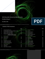 2020 Benefits Study Results by Deloitte India - Final PDF