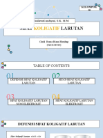 Sifat Koligatif Larutan - Kelompok 10