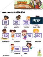 Refuerzo de Números Del 0 Al 100