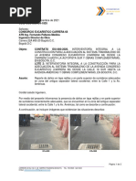 CS68-COS-CO0104-1835 Comunicado Reporte Danos Tapa Rejillas Sumideros en Separador Lateral Occidental