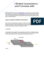 Design of Bolted Connections