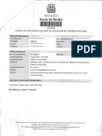 Acuse de Recibo: Palacio de Justicia de La Corte de Apelacion Del Distrito Nacional