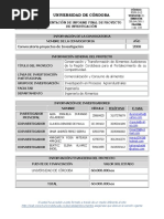 Conservación y Transformación de Alimentos Autóctonos de La Región Cordobesa para El Fortalecimiento de Su Competitividad.