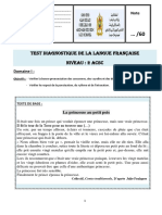 Evaluation Diagnostique - 2ème Année de Collège