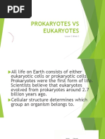 Prokaryotes VS Eukaryotes