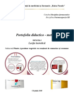 T1-Plante Si PV Cu Continut de Cumarine Si Cromone