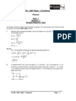 2007 IITJEE - Paper2