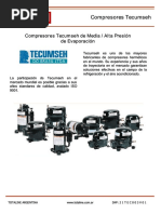 Manual Identficacion Del Compresor Tecumsehpdf