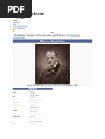 La Biographie de Charles Baudelaire