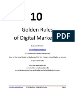 Golden Rules: of Digital Marketing