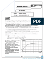 Devoir de Contrôle N°1 2010 2011 (Ben Dahmene) (Midoun)