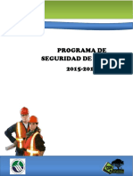 Programa de Seguridad de La Ucem 2015-2016