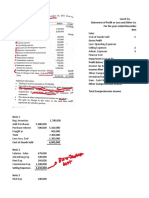 Income Statement Activity With Answers