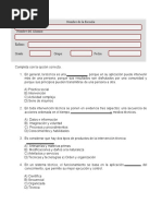 Editable Diagnostico 2°