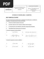 Actividad 6. Fundamentos de Matematicas