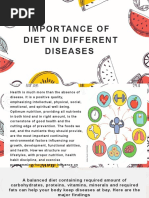 Importance of Diet in Different Diseases