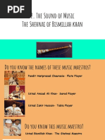 The Sound of Music - The Shehnai of Bismillah Khan (PPT 1)