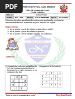 Tema 6 - Minisudoku