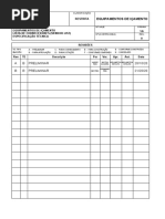 Vendor List - Equipamentos de Içamento - Rev D