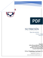 Nutrición Biología