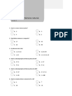 Miniteste 1 Matemática