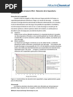 Características de La Batería VRLA - Retención de La Capacidad