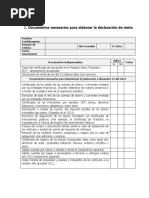 Documentos Necesarios para Elaborar La Declaracion de Renta 2021