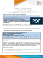 Guía para El Desarrollo Del Componente Práctico - Fase 2 - Componente Práctico - Indicadores Financiera