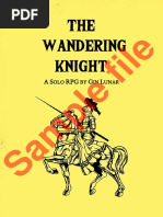 Wandering Knight Solo