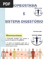 Aula 14 - Homeostase e Sistema Digestório