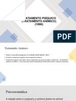 AULA 03 - Tratamento Psiquico e O Método Psicanalítico Freudiano